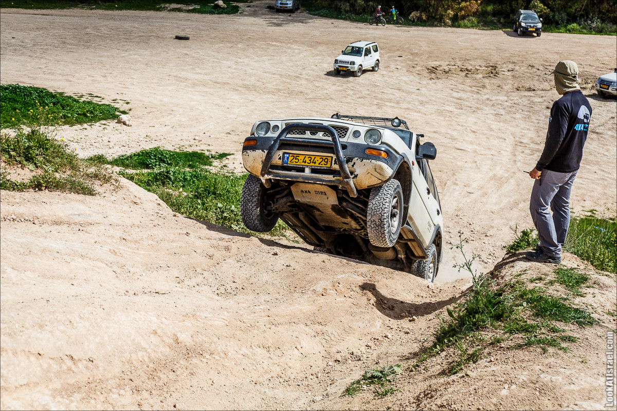 Курс вождения по бездорожью | LookAtIsrael.com - Фото путешествия по Израилю