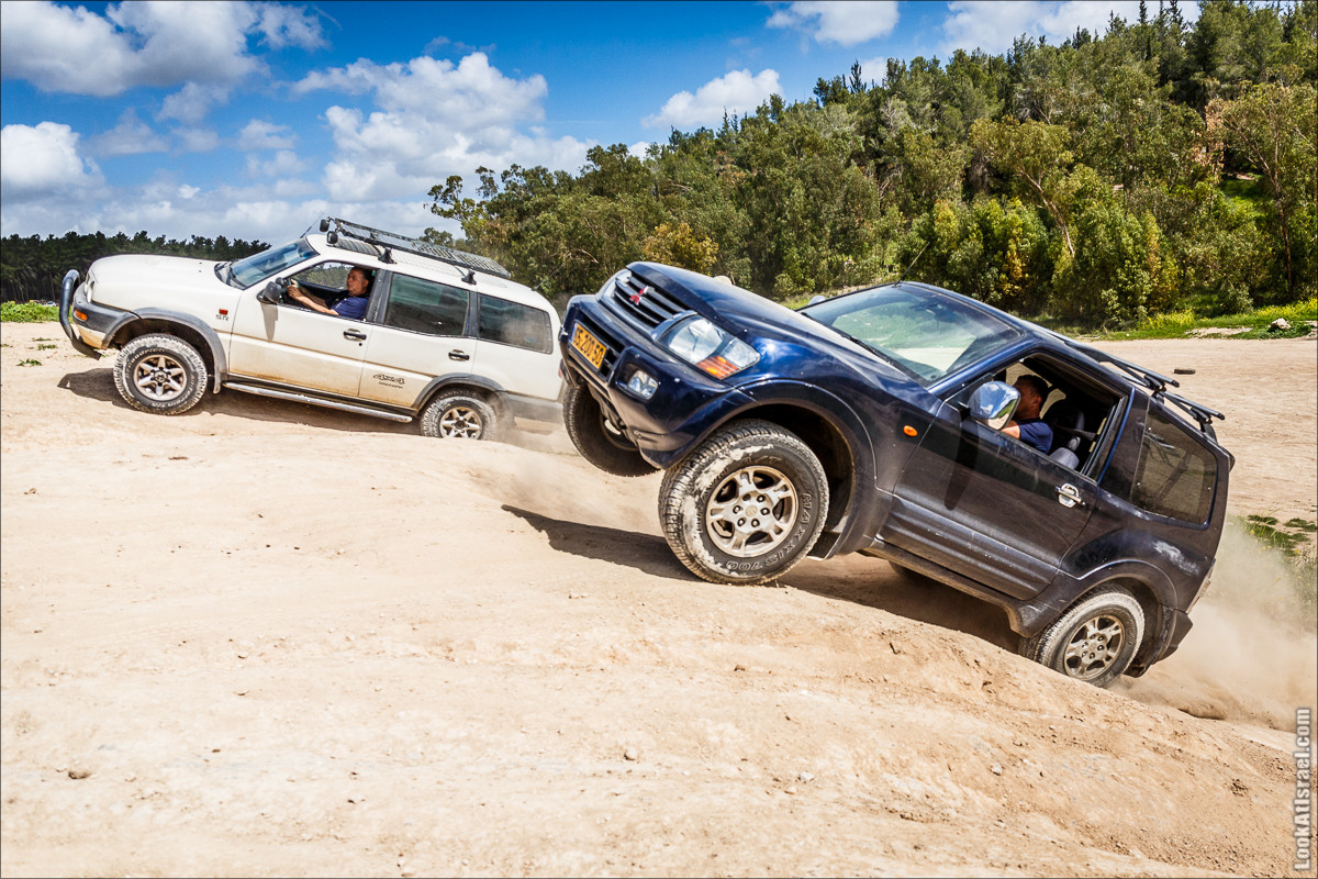 Курс вождения по бездорожью | LookAtIsrael.com - Фото путешествия по Израилю