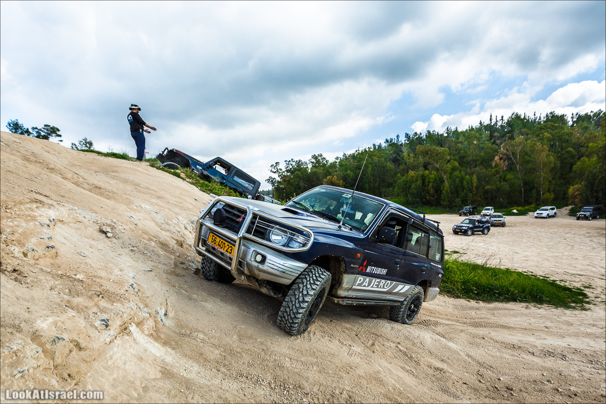 Курс вождения по бездорожью | LookAtIsrael.com - Фото путешествия по Израилю