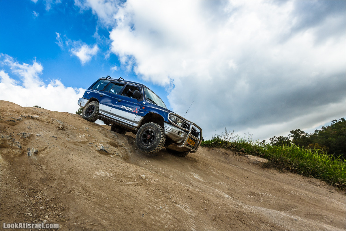 Курс вождения по бездорожью | LookAtIsrael.com - Фото путешествия по Израилю