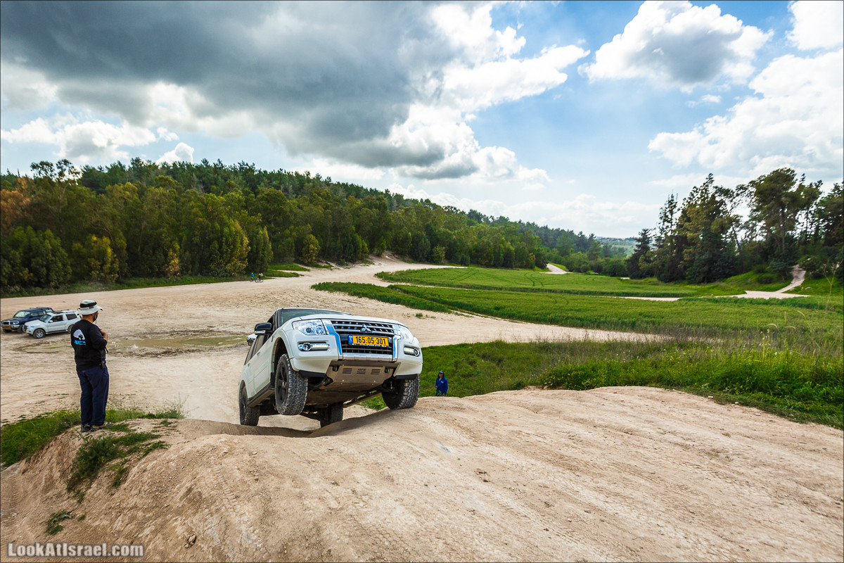 Курс вождения по бездорожью | LookAtIsrael.com - Фото путешествия по Израилю