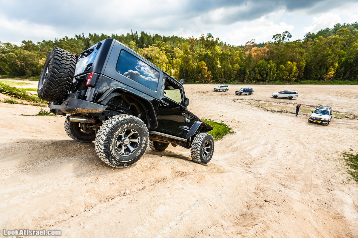 Курс вождения по бездорожью | LookAtIsrael.com - Фото путешествия по Израилю