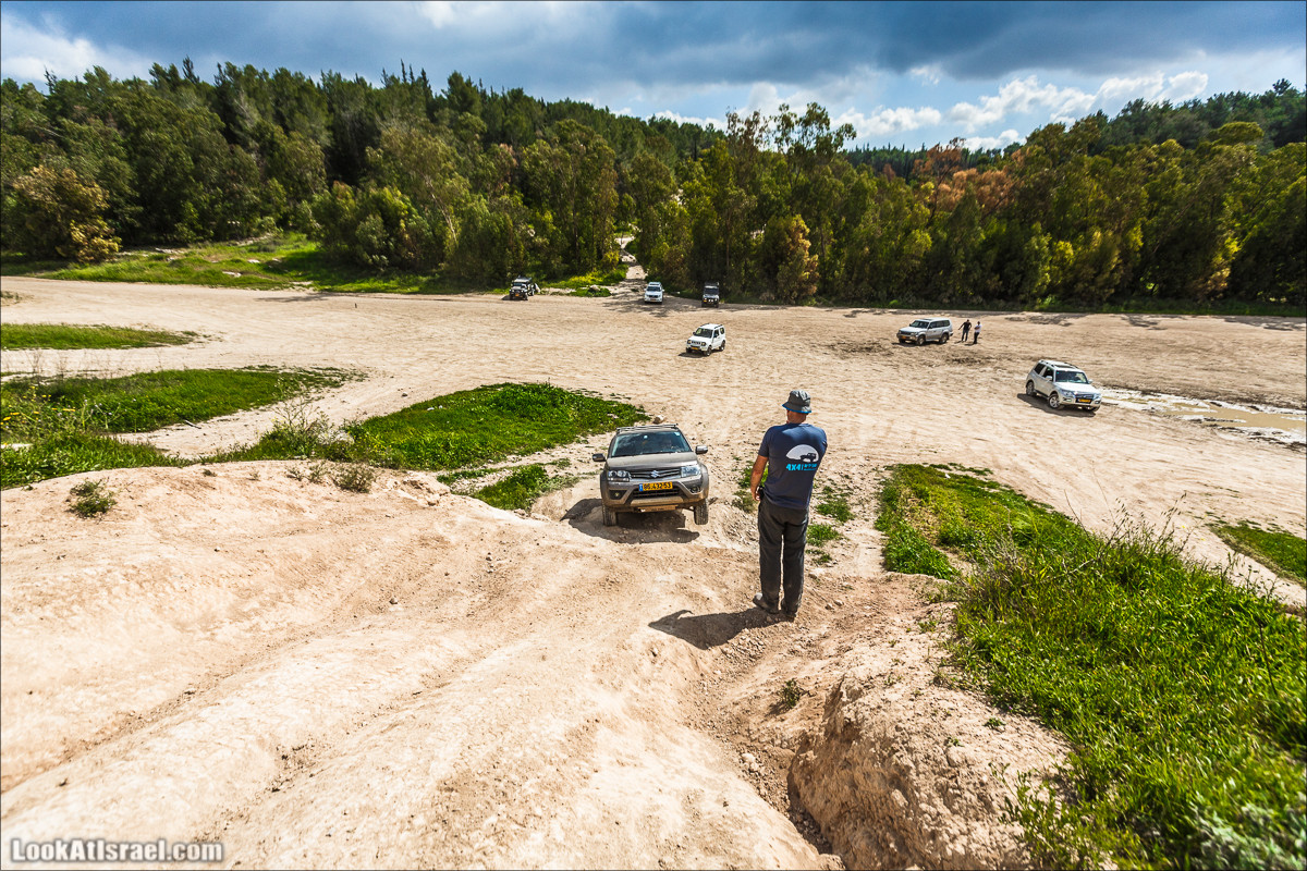 Курс вождения по бездорожью | LookAtIsrael.com - Фото путешествия по Израилю