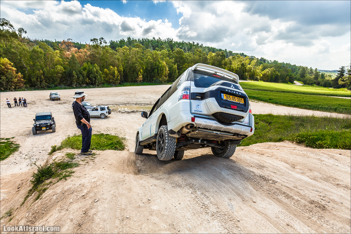 Курс вождения по бездорожью | LookAtIsrael.com - Фото путешествия по Израилю