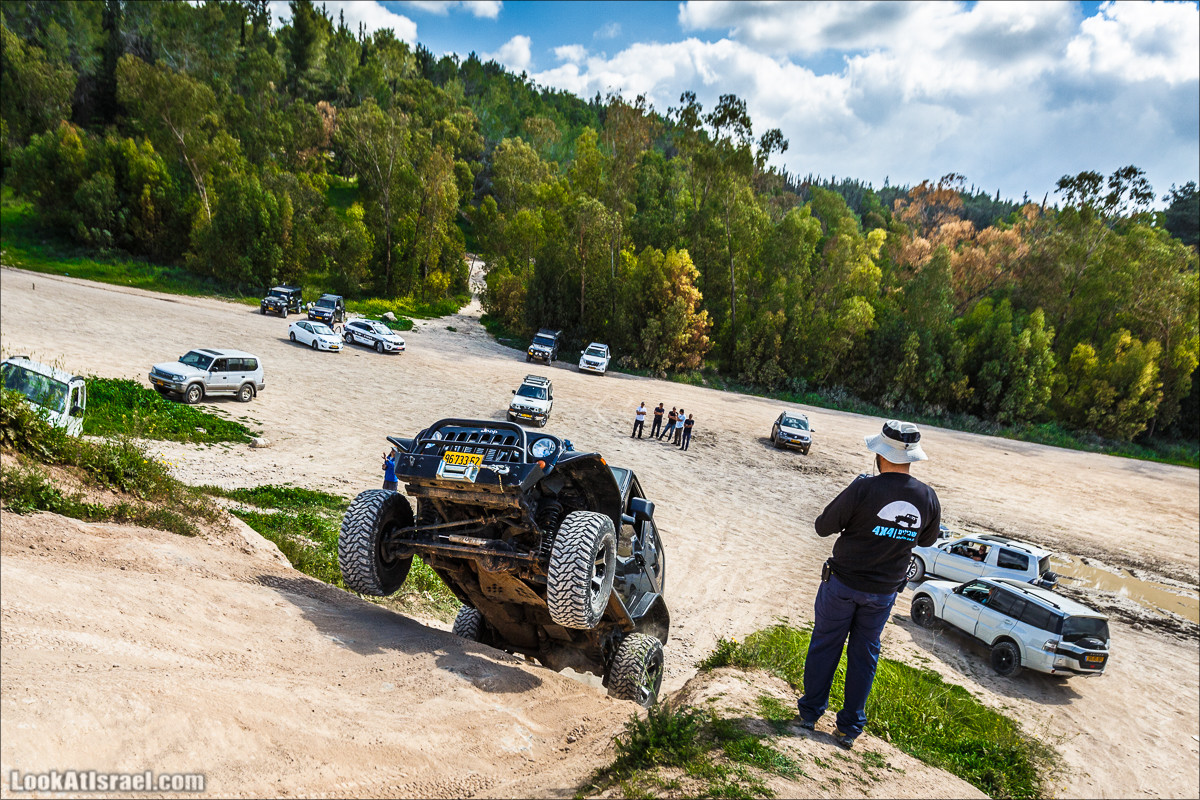 Курс вождения по бездорожью | LookAtIsrael.com - Фото путешествия по Израилю