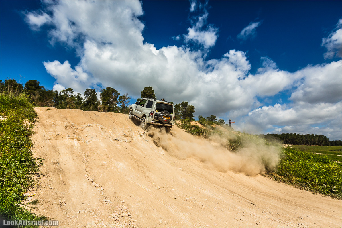 Курс вождения по бездорожью | LookAtIsrael.com - Фото путешествия по Израилю