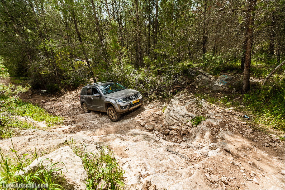 Курс вождения по бездорожью | LookAtIsrael.com - Фото путешествия по Израилю