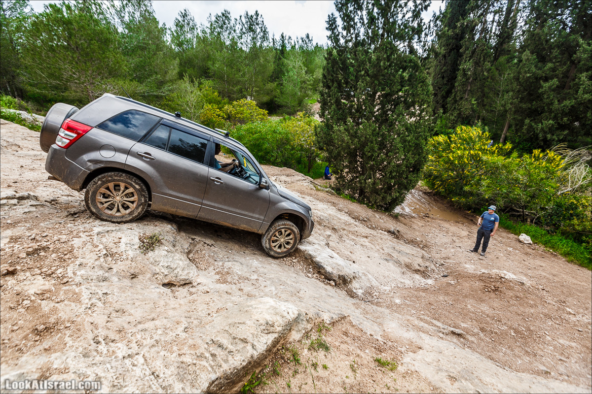 Курс вождения по бездорожью | LookAtIsrael.com - Фото путешествия по Израилю