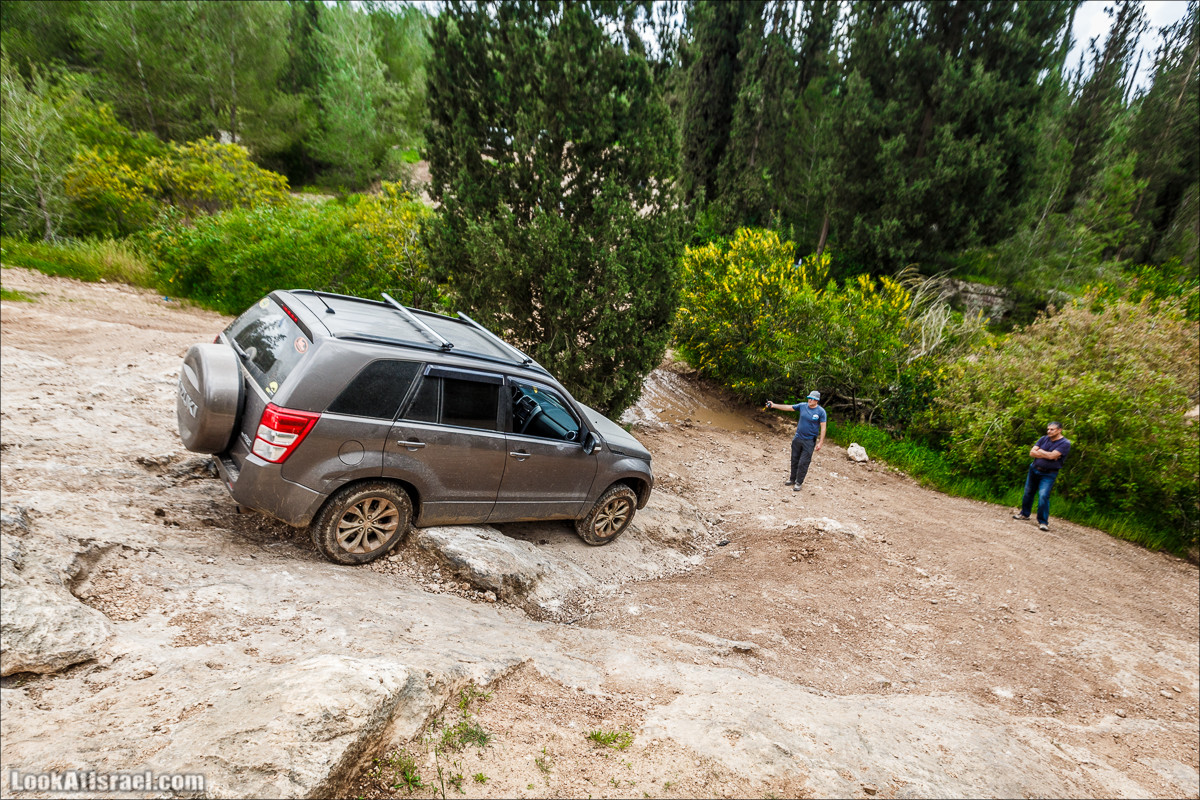 Курс вождения по бездорожью | LookAtIsrael.com - Фото путешествия по Израилю