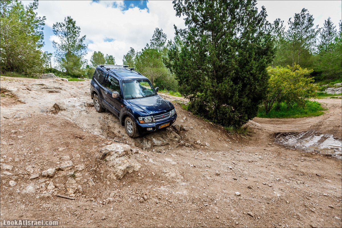 Курс вождения по бездорожью | LookAtIsrael.com - Фото путешествия по Израилю