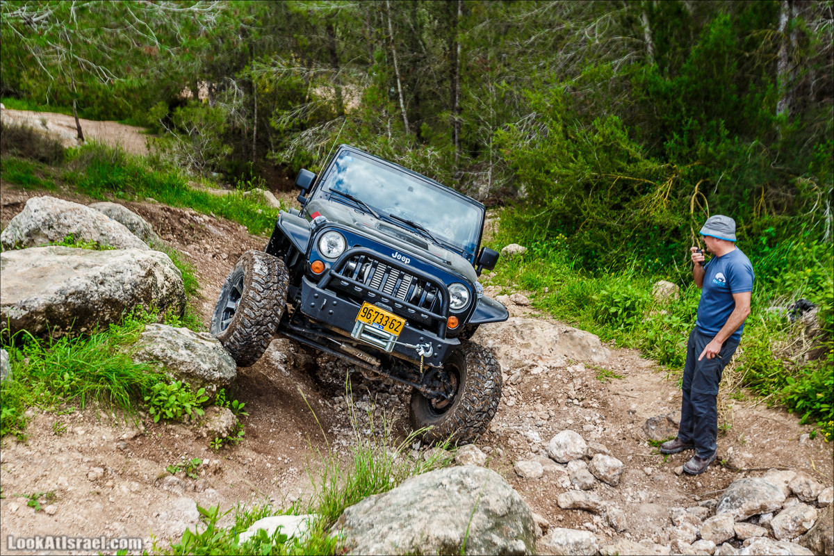 Курс вождения по бездорожью | LookAtIsrael.com - Фото путешествия по Израилю