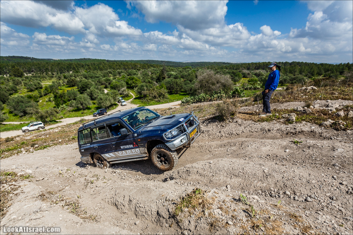 Курс вождения по бездорожью | LookAtIsrael.com - Фото путешествия по Израилю