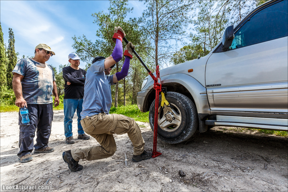 Курс вождения по бездорожью | LookAtIsrael.com - Фото путешествия по Израилю