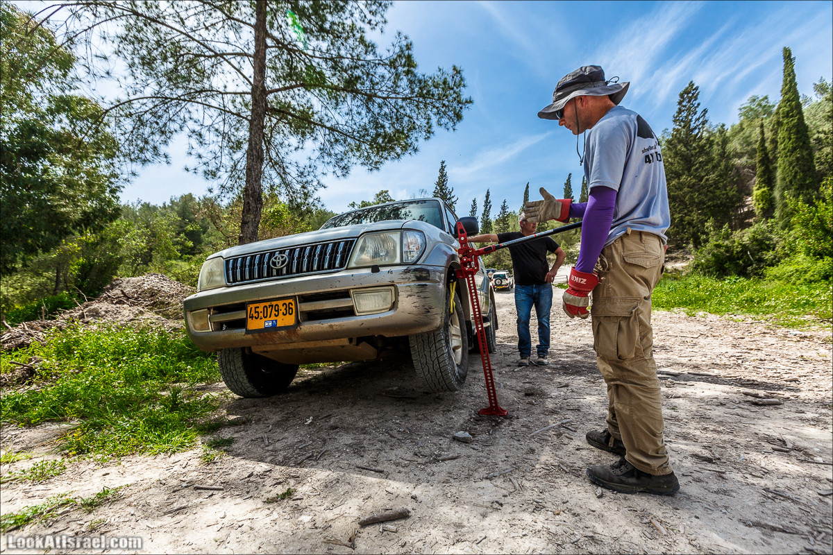 Курс вождения по бездорожью | LookAtIsrael.com - Фото путешествия по Израилю