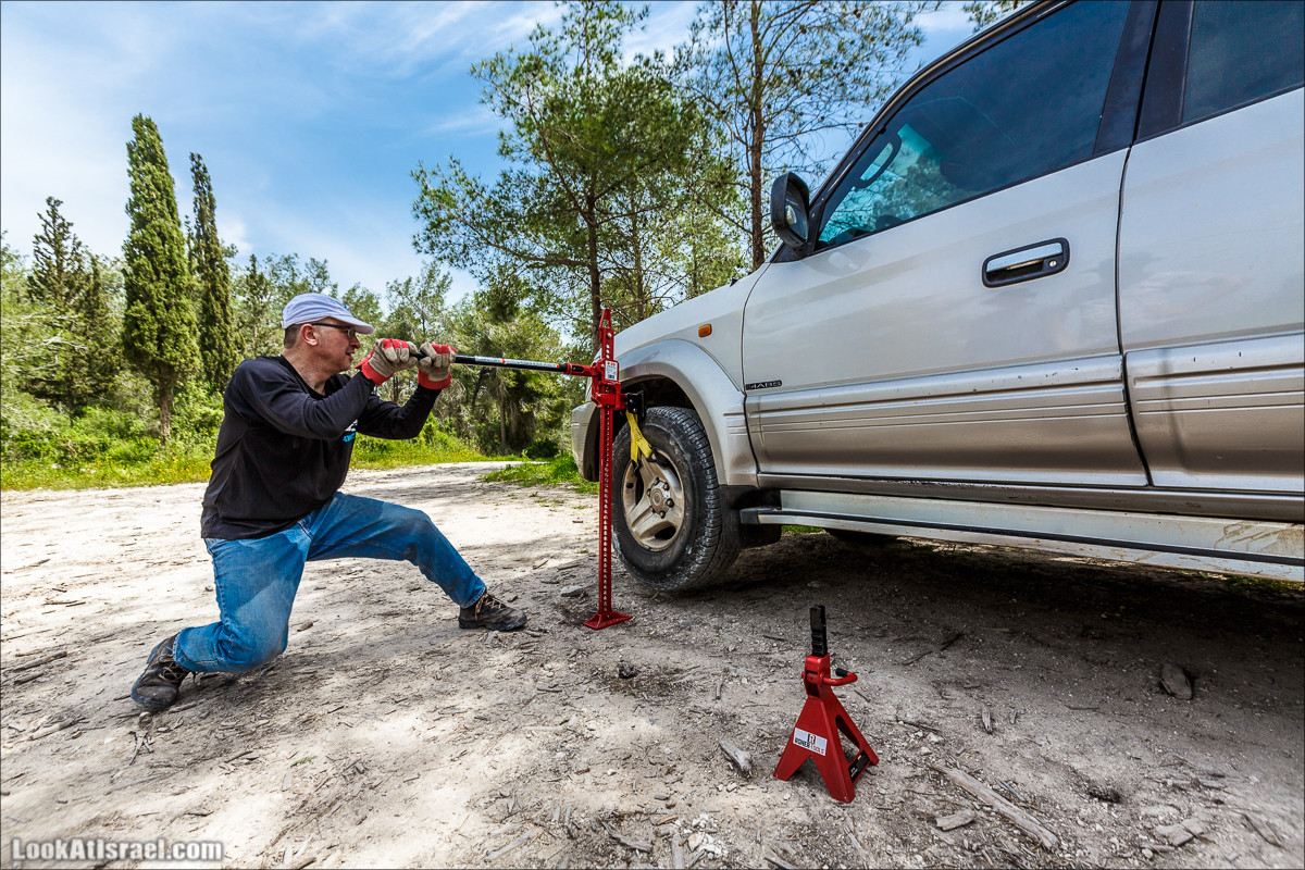 Курс вождения по бездорожью | LookAtIsrael.com - Фото путешествия по Израилю