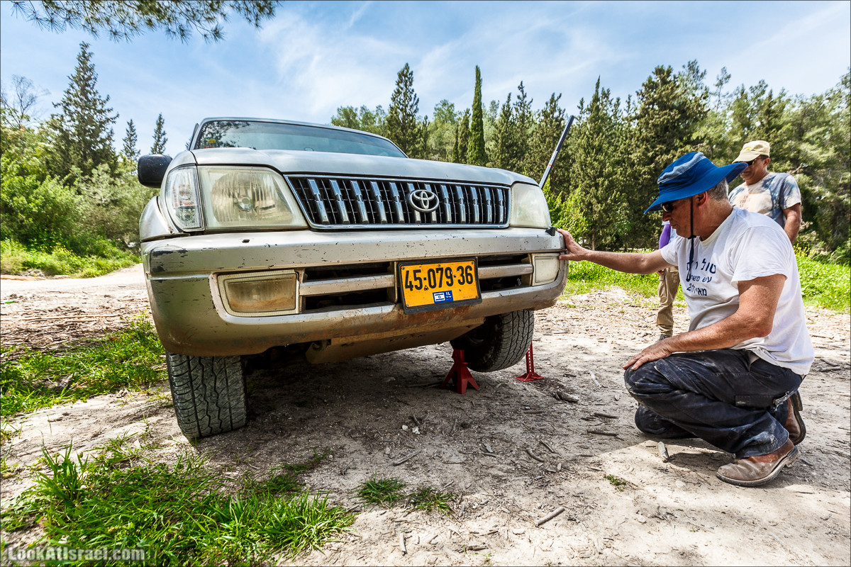Курс вождения по бездорожью | LookAtIsrael.com - Фото путешествия по Израилю