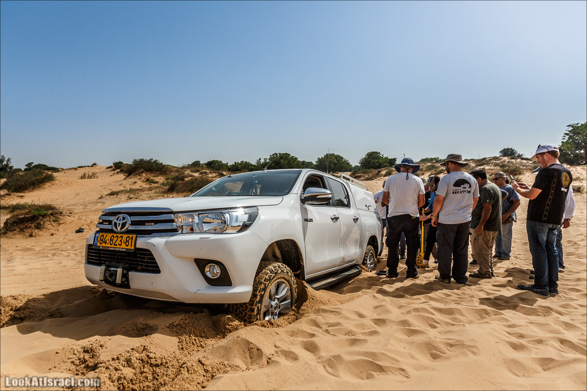 Курс вождения по бездорожью | Пески и дюны | LookAtIsrael.com - Фото путешествия по Израилю