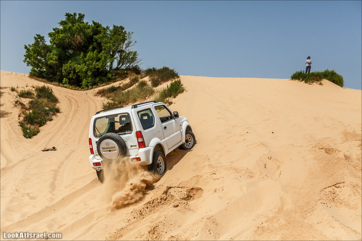 Курс вождения по бездорожью | Пески и дюны | LookAtIsrael.com - Фото путешествия по Израилю