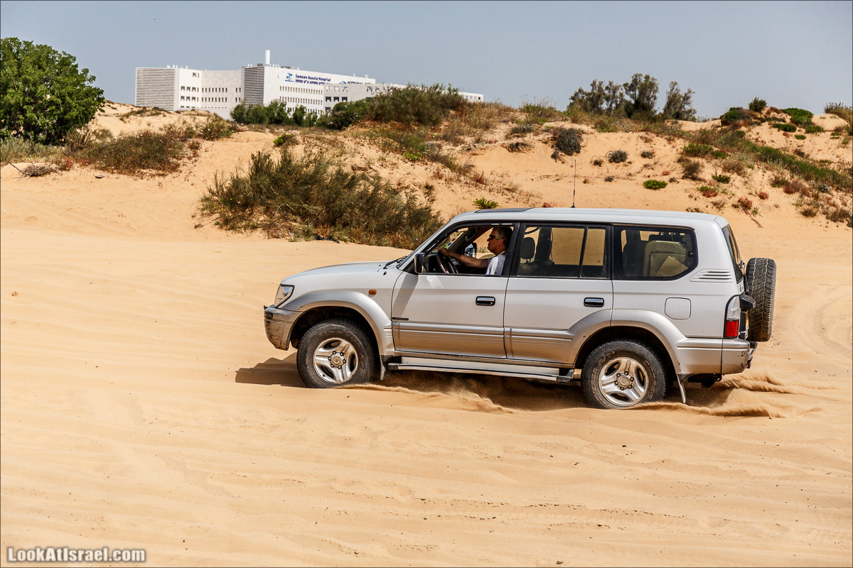 Курс вождения по бездорожью | Пески и дюны | LookAtIsrael.com - Фото путешествия по Израилю