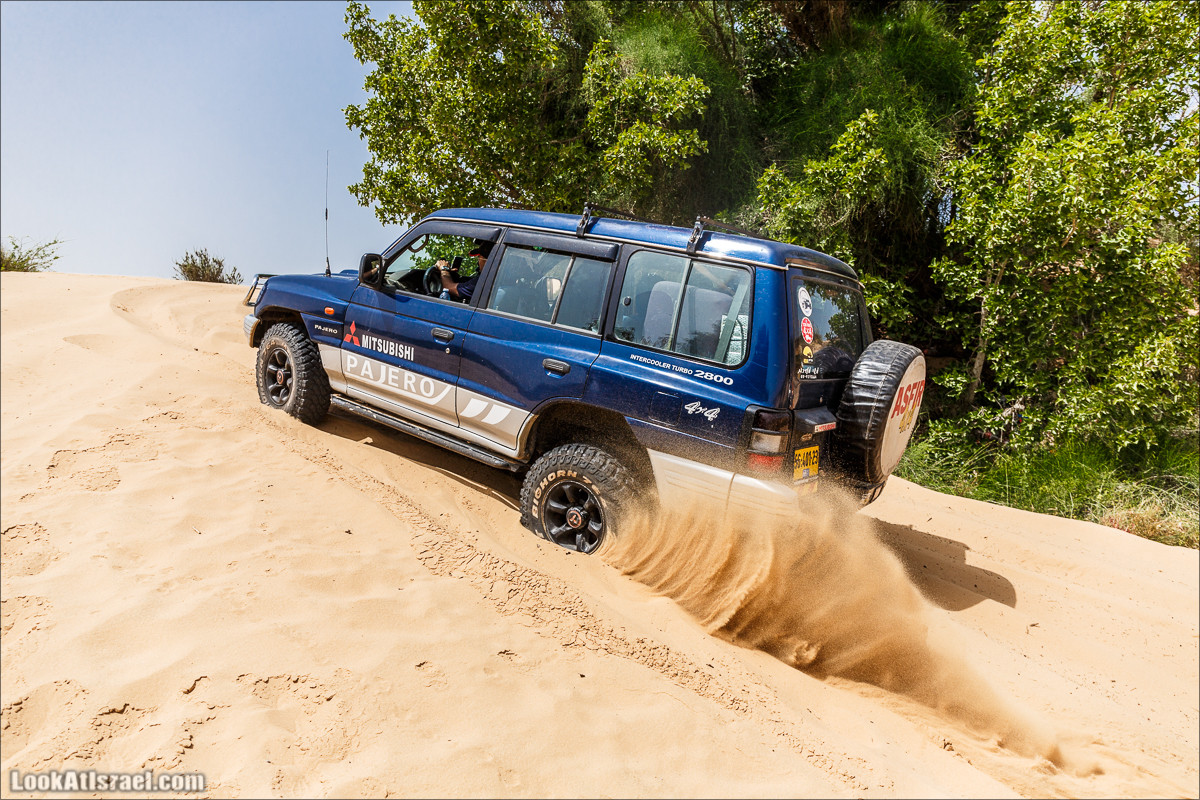Курс вождения по бездорожью | Пески и дюны | LookAtIsrael.com - Фото путешествия по Израилю
