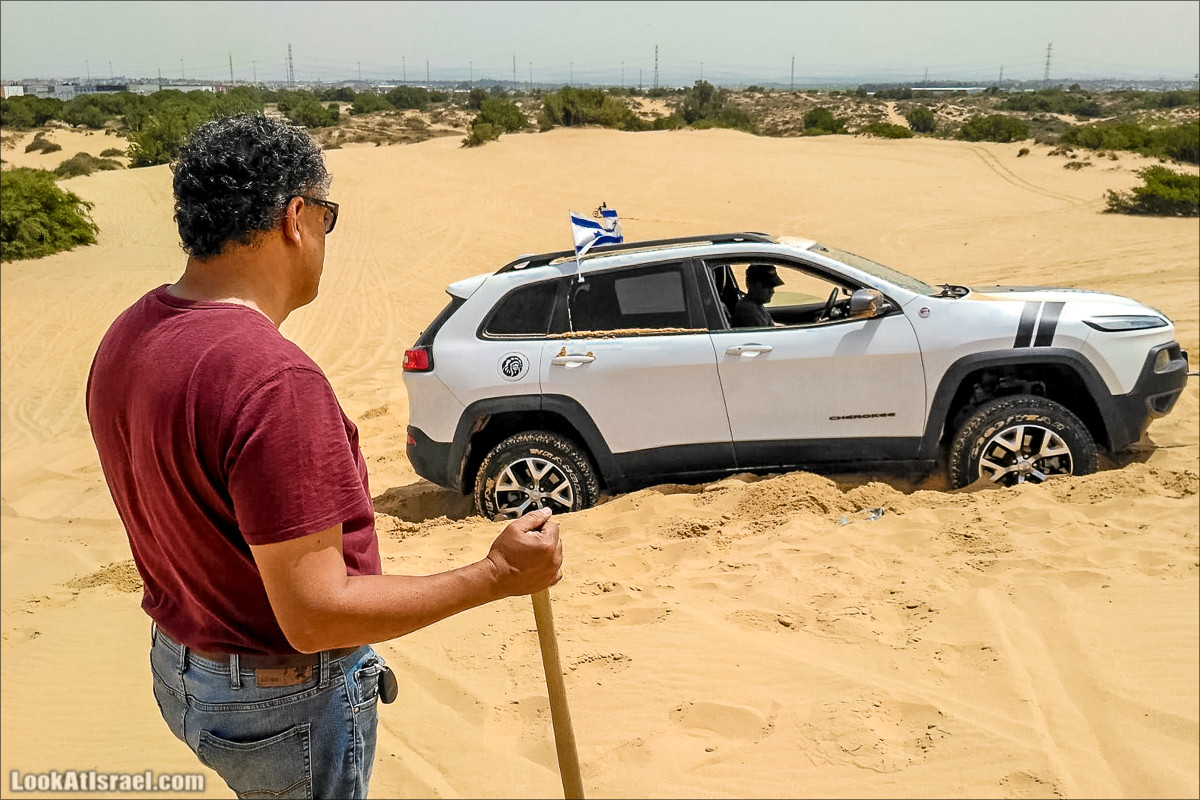 Курс вождения по бездорожью | Пески и дюны | LookAtIsrael.com - Фото путешествия по Израилю