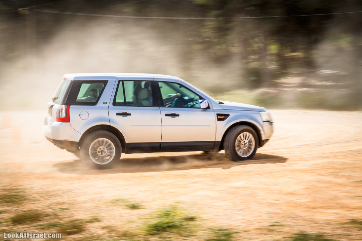 Курс вождения по бездорожью | Ралли | LookAtIsrael.com - Фото путешествия по Израилю