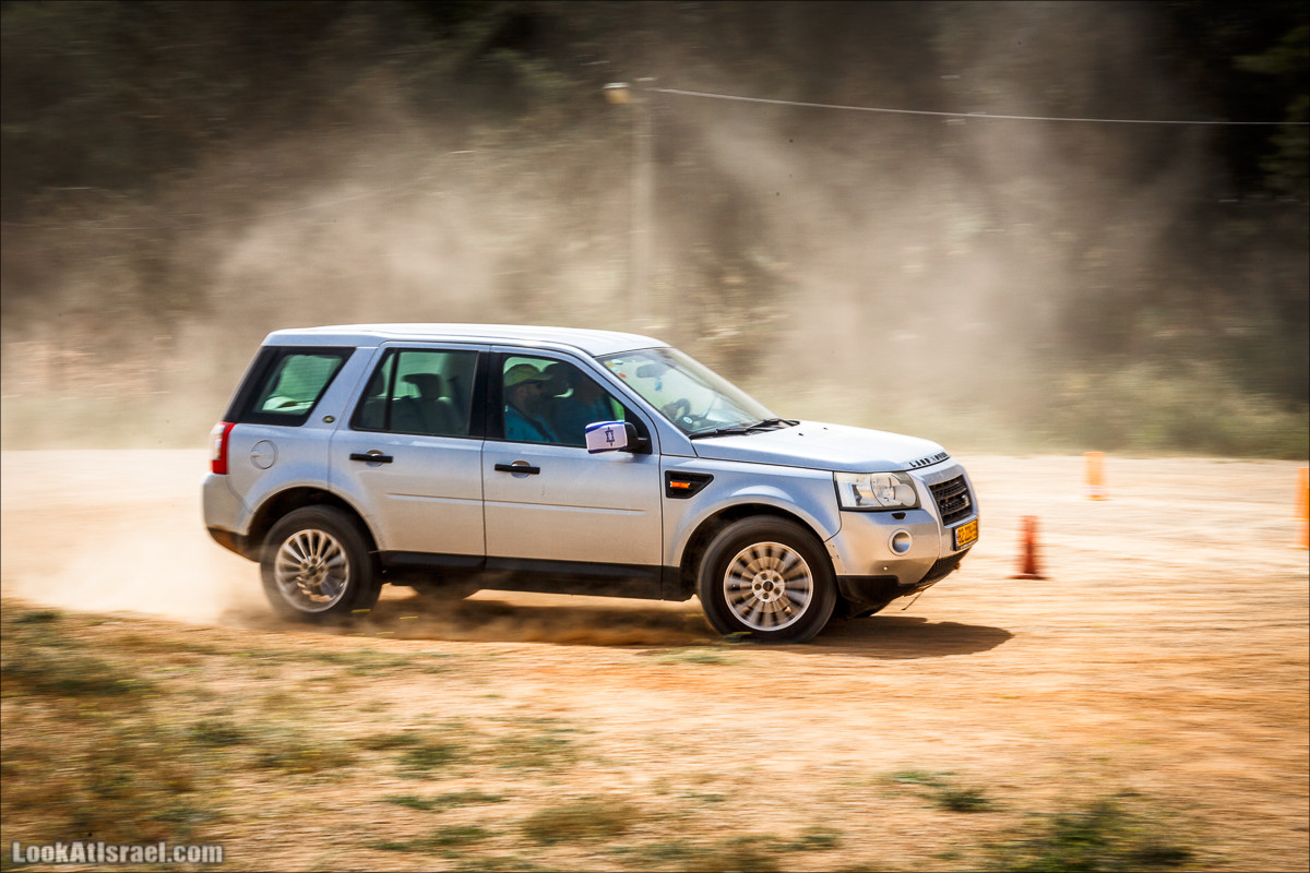 Курс вождения по бездорожью | Ралли | LookAtIsrael.com - Фото путешествия по Израилю