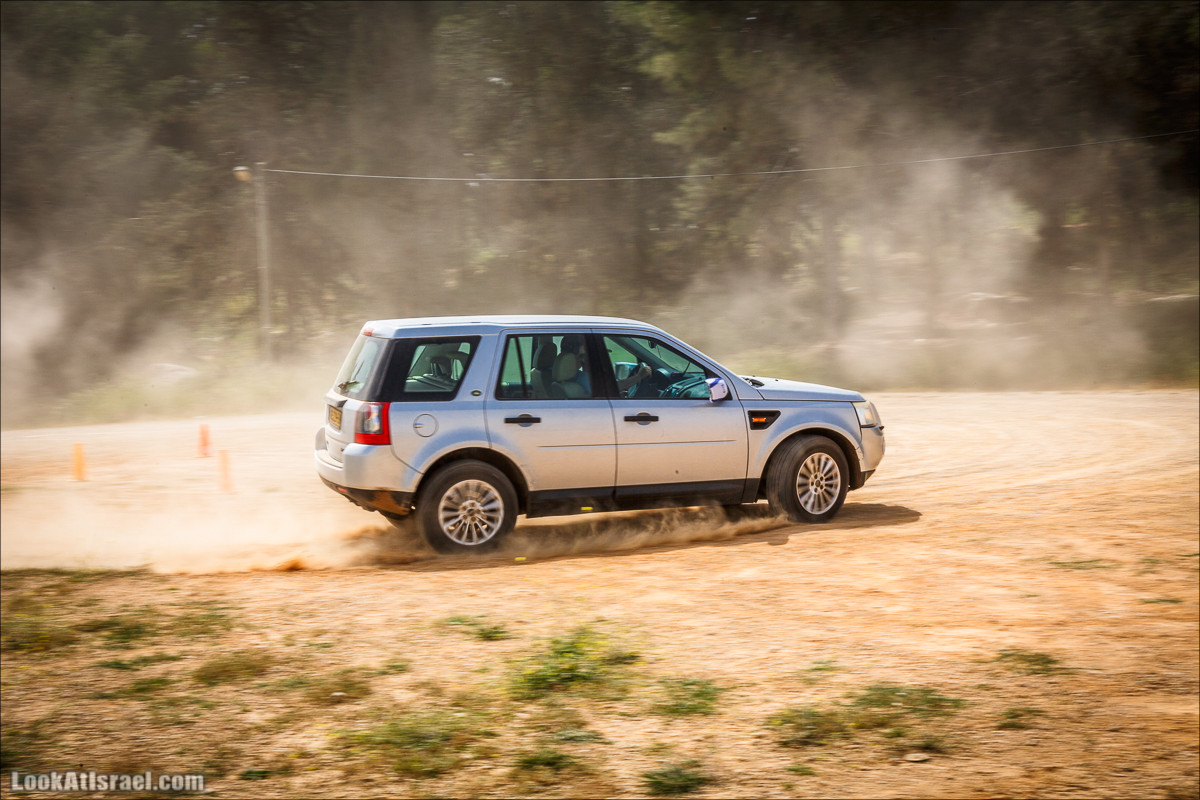 Курс вождения по бездорожью | Ралли | LookAtIsrael.com - Фото путешествия по Израилю
