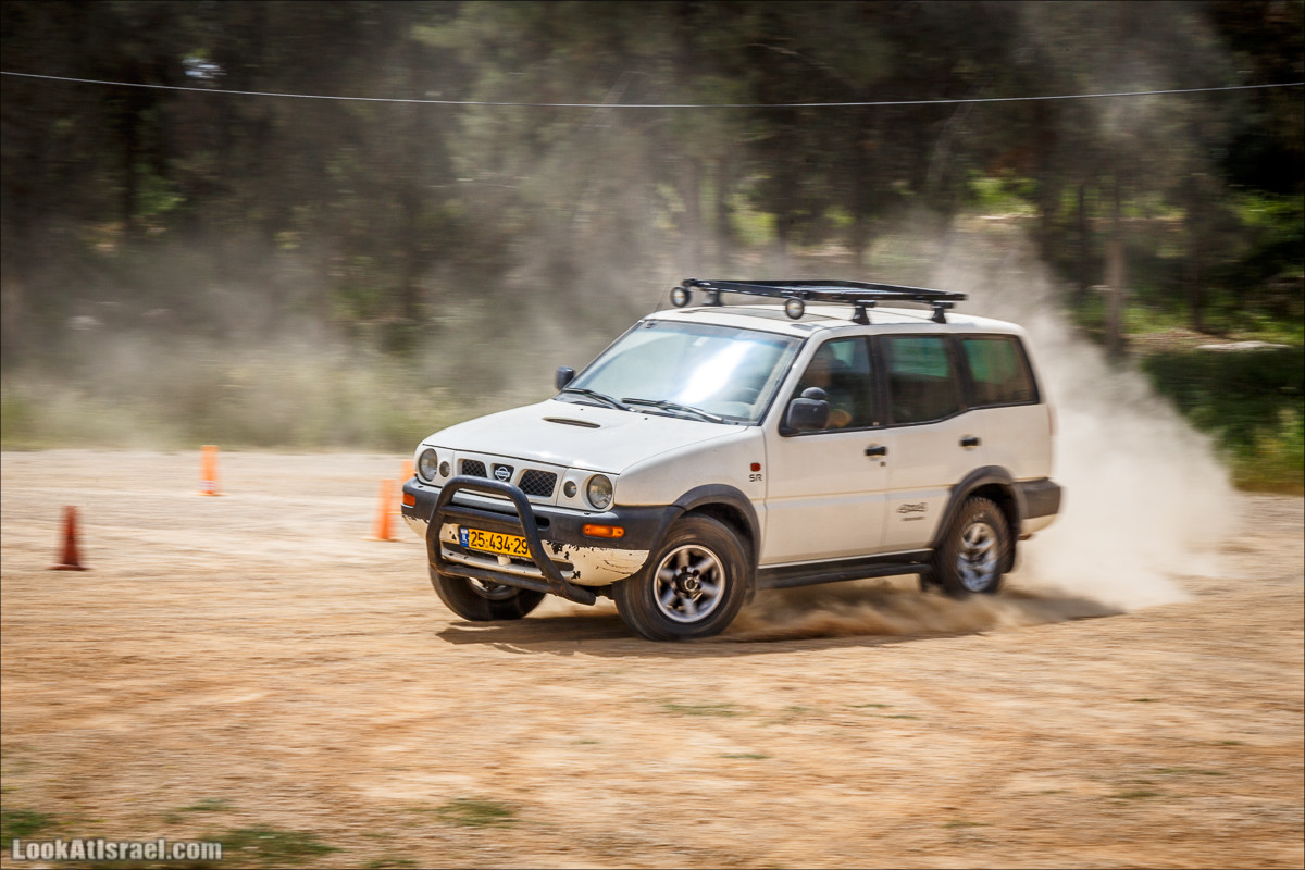 Курс вождения по бездорожью | Ралли | LookAtIsrael.com - Фото путешествия по Израилю