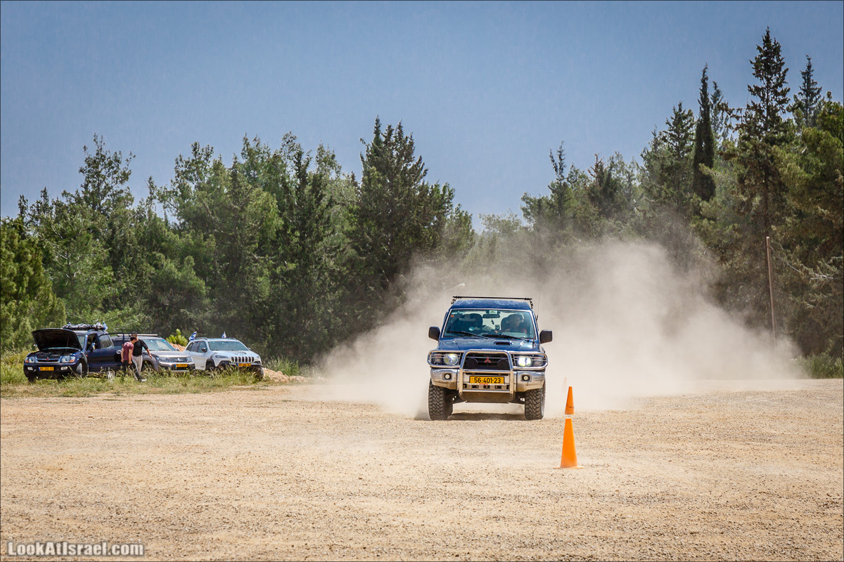 Курс вождения по бездорожью | Ралли | LookAtIsrael.com - Фото путешествия по Израилю