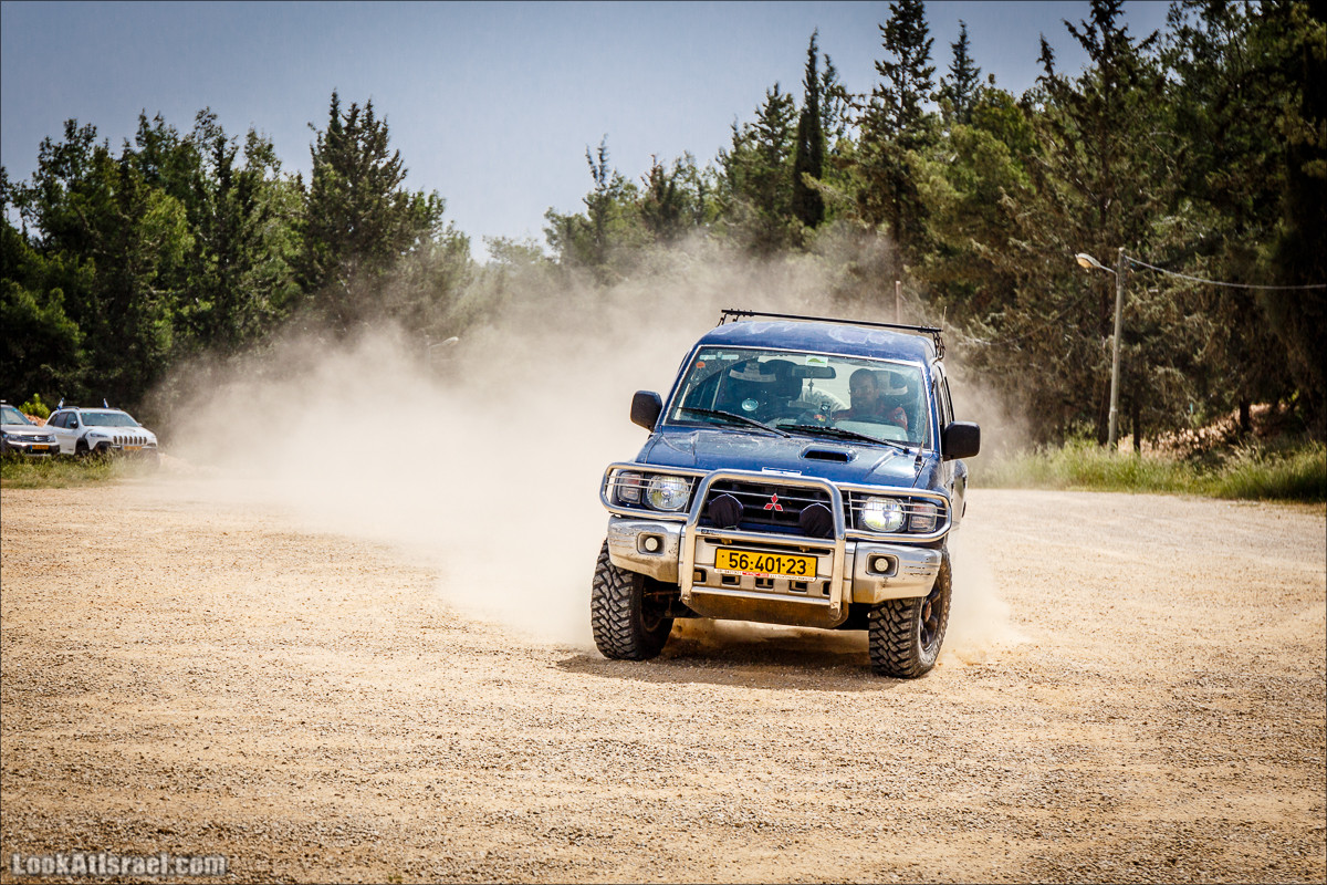 Курс вождения по бездорожью | Ралли | LookAtIsrael.com - Фото путешествия по Израилю