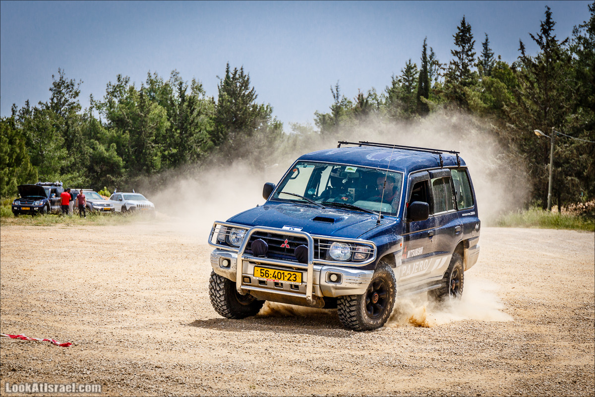 Курс вождения по бездорожью | Ралли | LookAtIsrael.com - Фото путешествия по Израилю