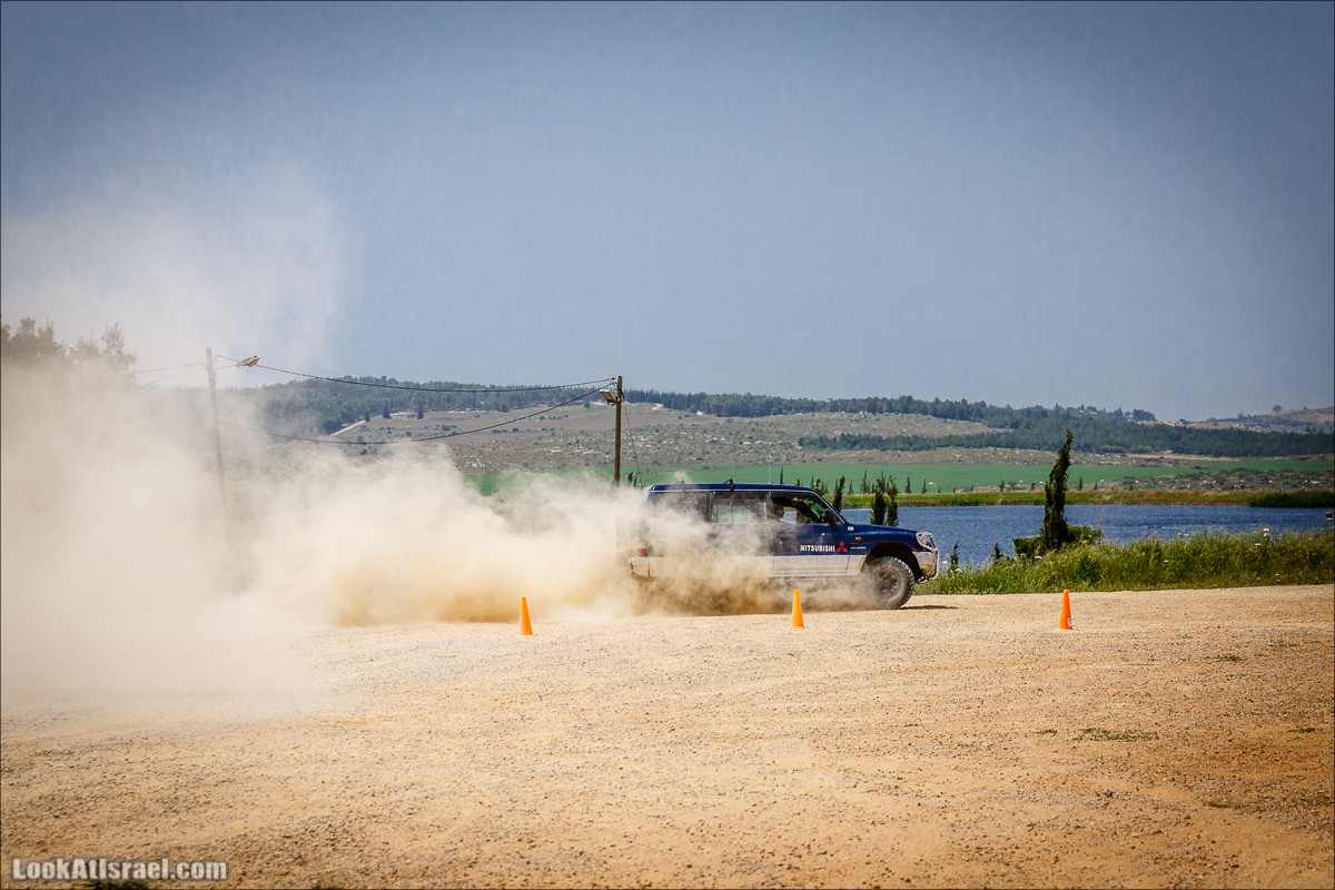 Курс вождения по бездорожью | Ралли | LookAtIsrael.com - Фото путешествия по Израилю