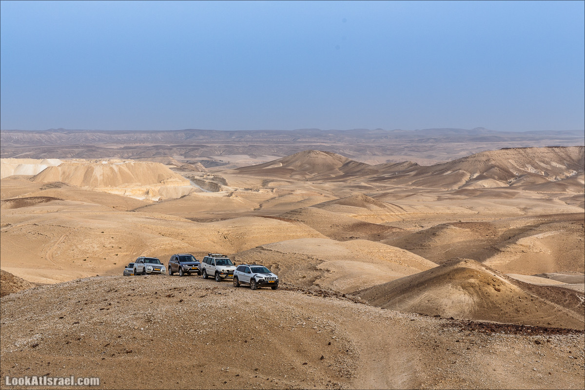 Ножи Димоны (Сакиней Димона) - маршрут 4x4 - Dimona Edges (Sakiney Dimona) - סכיני דימונה מוסמך שטח 18 שבילים