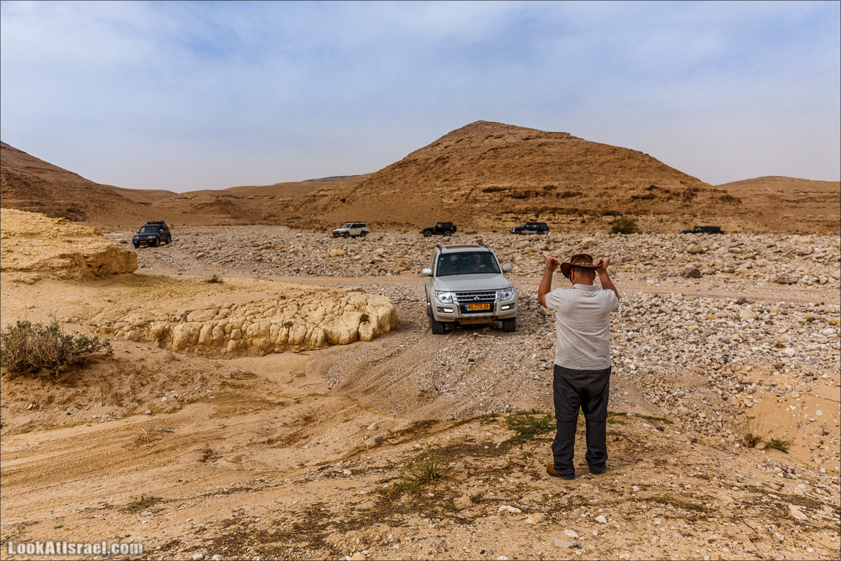 Курс вождения по бездорожью | Итоговый марафон - 2 дня в пустыне - Сакиней Димона - Димонские лезвия | LookAtIsrael.com - Фото путешествия по Израилю