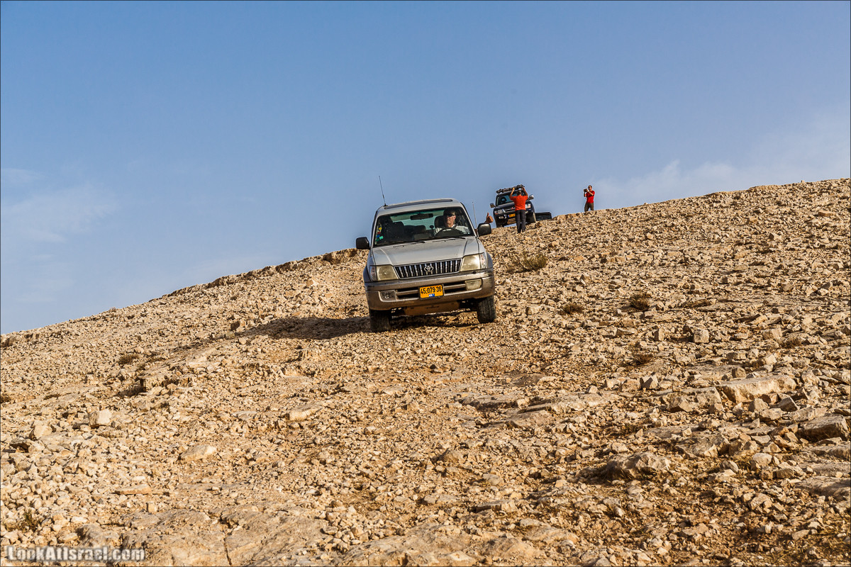 Курс вождения по бездорожью | Итоговый марафон - 2 дня в пустыне - Сакиней Димона - Димонские лезвия | LookAtIsrael.com - Фото путешествия по Израилю