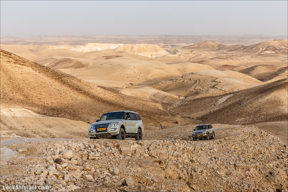 Курс вождения по бездорожью | Итоговый марафон - 2 дня в пустыне - Сакиней Димона - Димонские лезвия | LookAtIsrael.com - Фото путешествия по Израилю