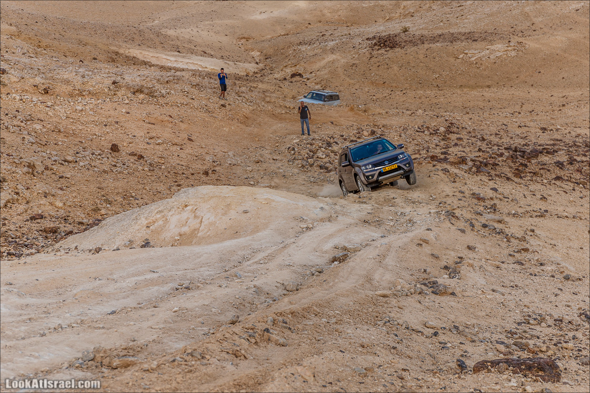 Курс вождения по бездорожью | Итоговый марафон - 2 дня в пустыне - Сакиней Димона - Димонские лезвия | LookAtIsrael.com - Фото путешествия по Израилю