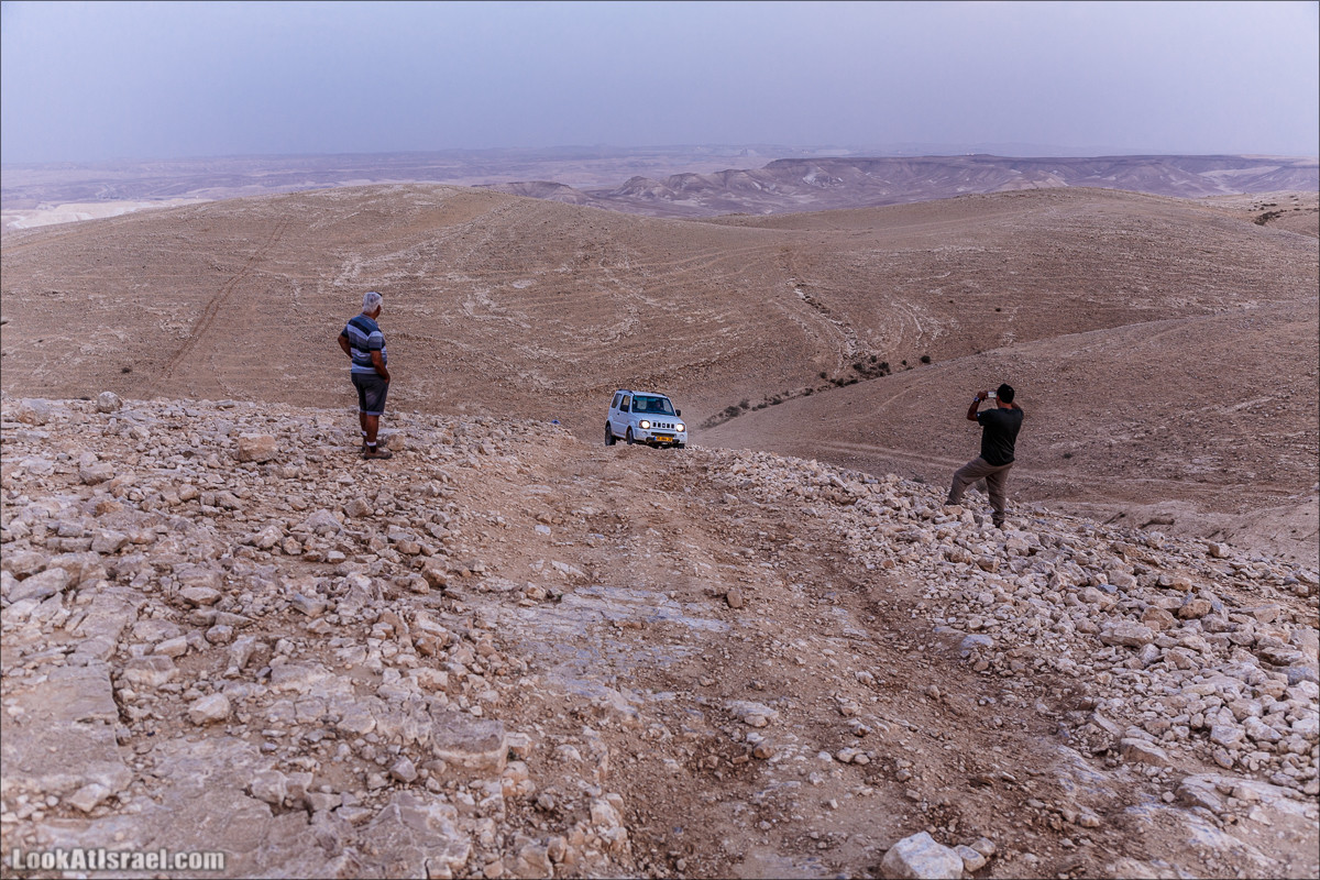 Курс вождения по бездорожью | Итоговый марафон - 2 дня в пустыне - Сакиней Димона - Димонские лезвия | LookAtIsrael.com - Фото путешествия по Израилю