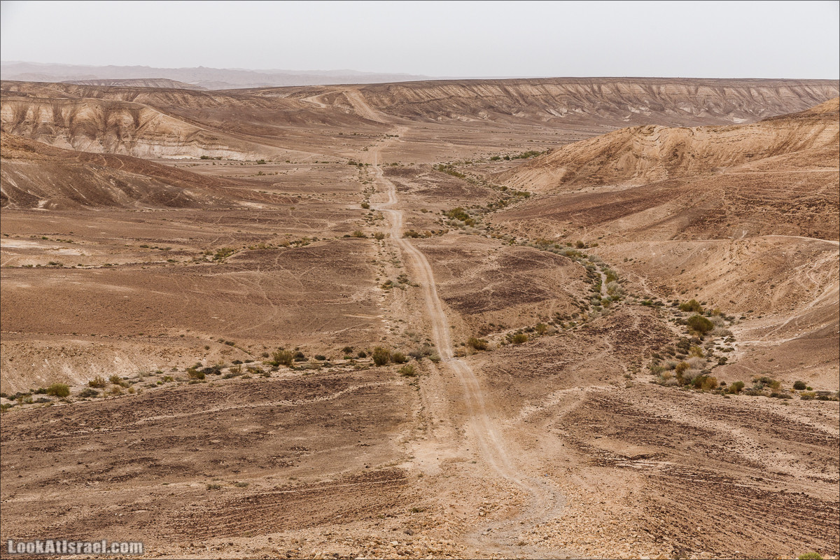 Курс вождения по бездорожью | Итоговый марафон - 2 дня в пустыне - Бескрайняя пустыня и гора Комот | LookAtIsrael.com - Фото путешествия по Израилю