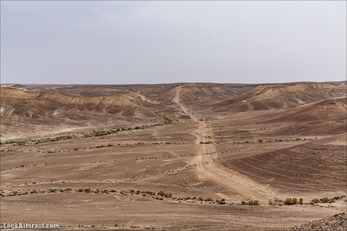 Курс вождения по бездорожью | Итоговый марафон - 2 дня в пустыне - Бескрайняя пустыня и гора Комот | LookAtIsrael.com - Фото путешествия по Израилю