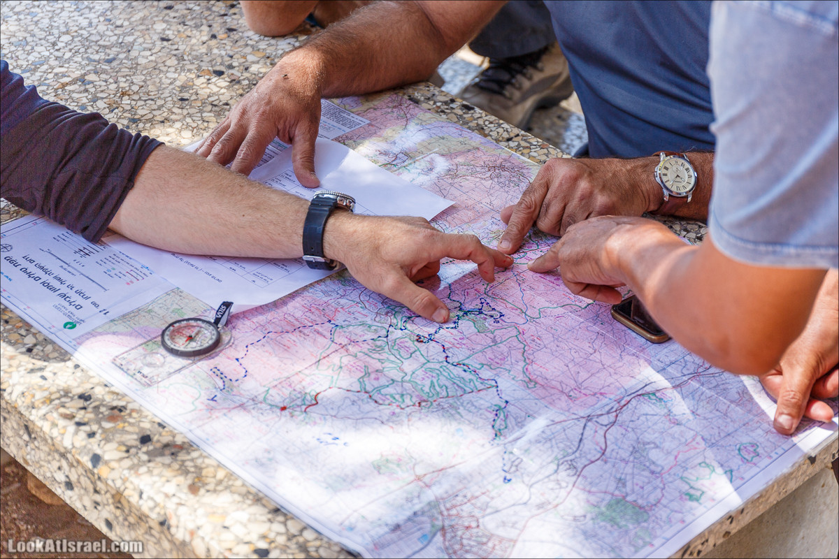 Курс вождения по бездорожью | Навигация и ориентирование на местности | LookAtIsrael.com - Фото путешествия по Израилю
