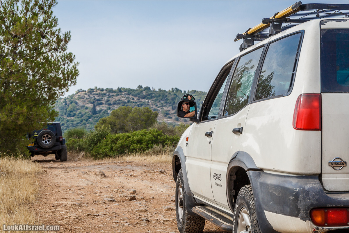 Курс вождения по бездорожью - Мишлат 21 | משלט 21 | LookAtIsrael.com - Фото путешествия по Израилю