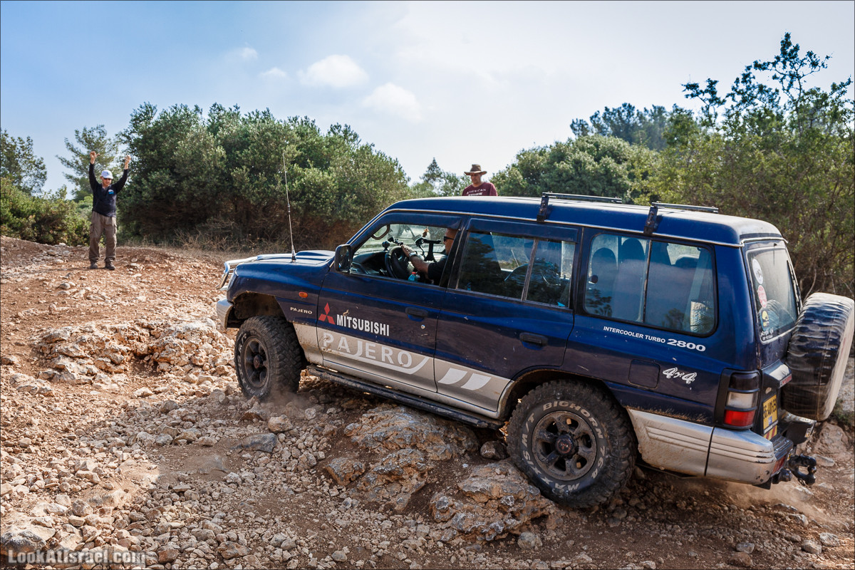 Курс вождения по бездорожью -Мишлае 21 | משלט 21 | LookAtIsrael.com - Фото путешествия по Израилю