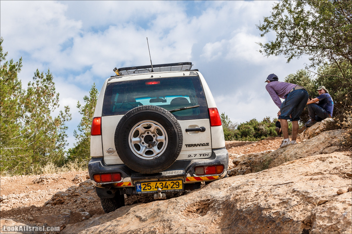 Курс вождения по бездорожью - Мишлат 21 | משלט 21 | LookAtIsrael.com - Фото путешествия по Израилю