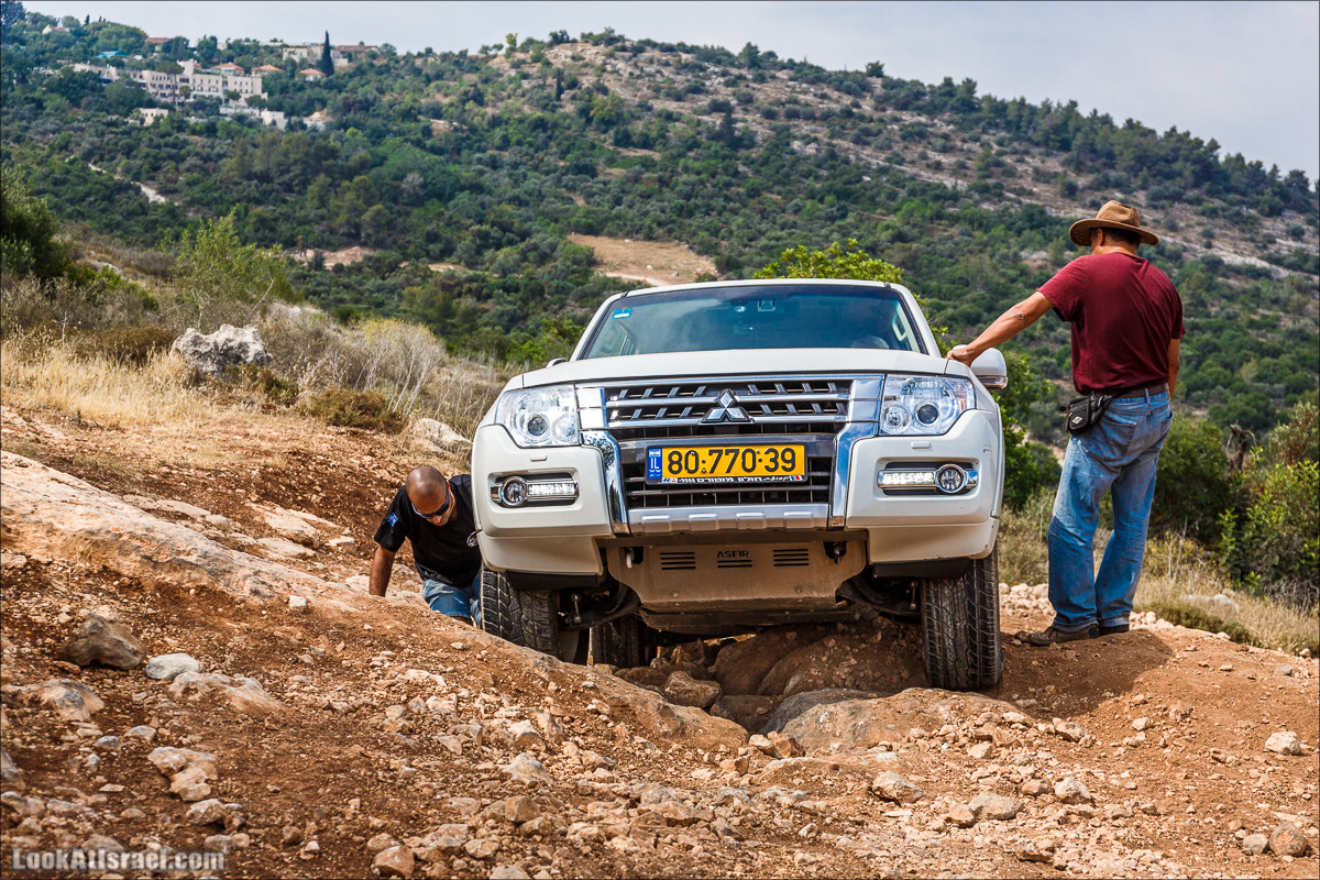 Курс вождения по бездорожью - Мишлат 21 | משלט 21 | LookAtIsrael.com - Фото путешествия по Израилю