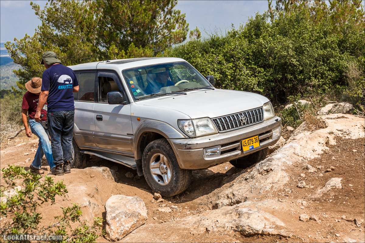 Курс вождения по бездорожью - Мишлат 21 | משלט 21 | LookAtIsrael.com - Фото путешествия по Израилю