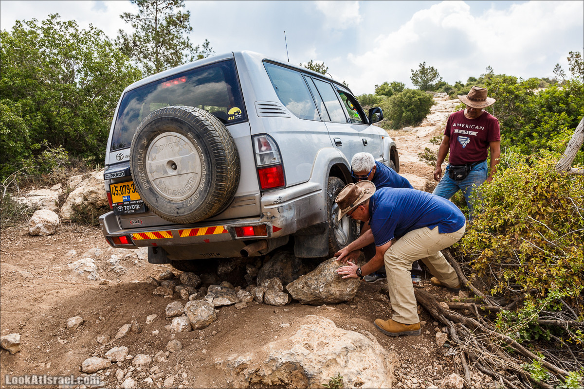 Курс вождения по бездорожью - Мишлат 21 | משלט 21 | LookAtIsrael.com - Фото путешествия по Израилю
