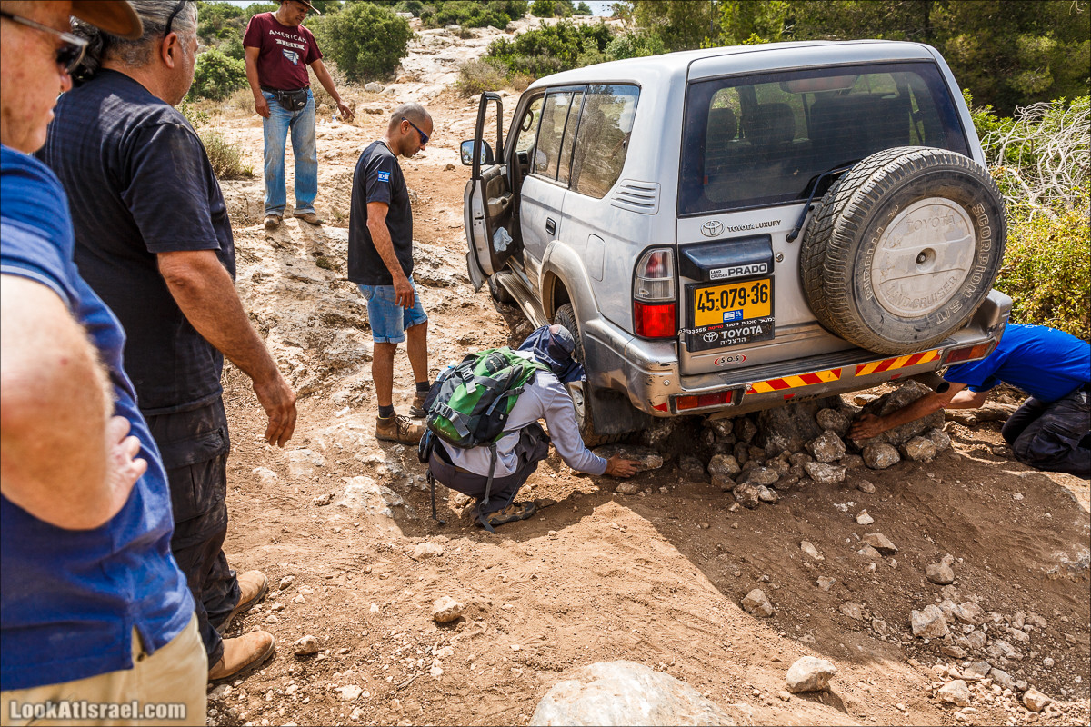 Курс вождения по бездорожью - Мишлат 21 | משלט 21 | LookAtIsrael.com - Фото путешествия по Израилю