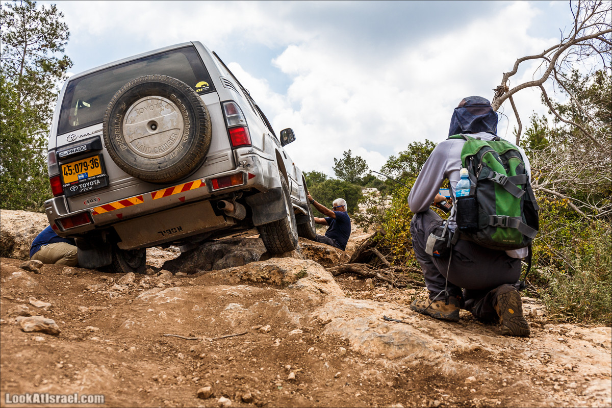 Курс вождения по бездорожью - Мишлат 21 | משלט 21 | LookAtIsrael.com - Фото путешествия по Израилю